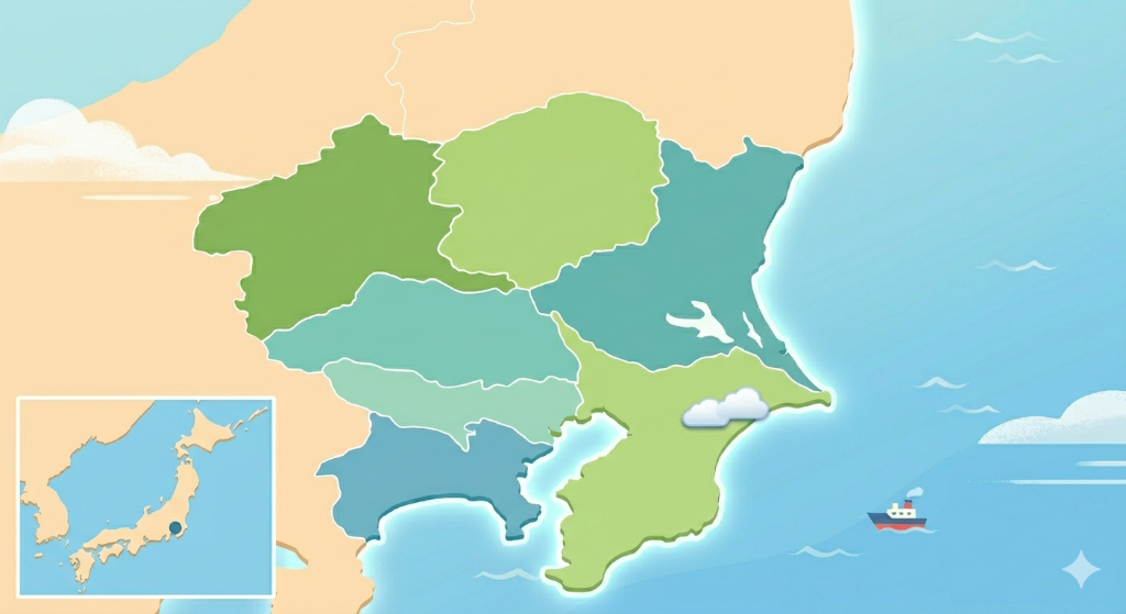 Region simplified map